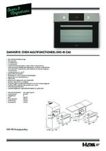 Product informatie ETNA oven inbouw rvs OM945RVS