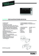 Product informatie ETNA oven inbouw rvs OM990RVS