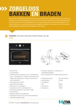 Product informatie ETNA oven matzwart inbouw A3570FRC