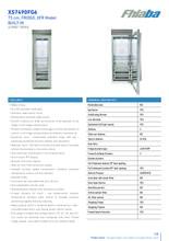 Product informatie FHIABA side-by-side koelkast X-PRO XS7490FG