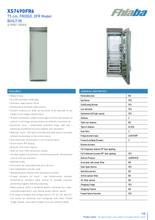 Product informatie FHIABA side-by-side koelkast X-PRO XS7490FR
