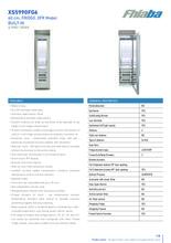 Product informatie FHIABA side-by-side koelkast met glasvenster X-PRO XS5990FG