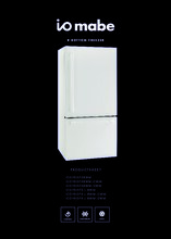 Product informatie IOMABE Amerikaanse koelkast mat wit linksdraaiend ICO19JSPR L 8WM