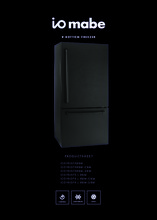 Product informatie IOMABE Amerikaanse koelkast mat zwart ICO19JSPR 8BM-CBM
