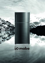 Product informatie IOMABE koelkast blacksteel RIO1851EUBS0 - RON511TXORO0