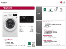 Product informatie LG wasmachine F4J5TN3W