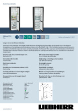 Product informatie LIEBHERR koelkast CBNbda 5723-20