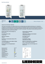 Product informatie LIEBHERR koelkast CBNd 5223-20