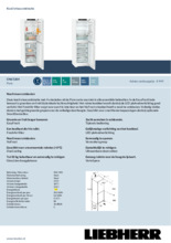 Product informatie LIEBHERR koelkast CNd 5204-20