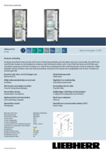 Product informatie LIEBHERR koelkast blacksteel CBNbsd 576i-20