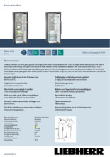 Product informatie LIEBHERR koelkast blacksteel RBbsc 5250-20