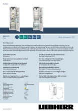 Product informatie LIEBHERR koelkast inbouw IRBd 5170-20