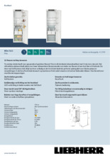 Product informatie LIEBHERR koelkast inbouw IRDe5121-20