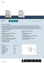 Product informatie LIEBHERR koelkast inbouw IRd 3920-20