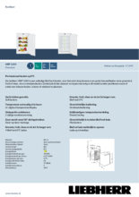 Product informatie LIEBHERR koelkast inbouw SIBP1650-21