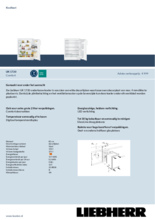 Product informatie LIEBHERR koelkast onderbouw UK1720-61