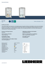 Product informatie LIEBHERR koelkast rvs-look Rsfe4620-20
