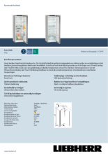 Product informatie LIEBHERR koelkast rvs-look Rsfe 5020-20