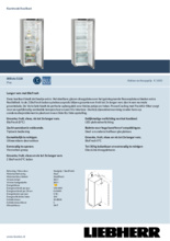 Product informatie LIEBHERR koelkast rvs-look SRBsfe 5220-20