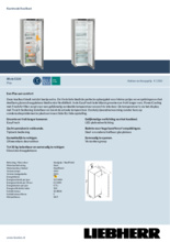 Product informatie LIEBHERR koelkast rvs-look SRsfe 5220-20
