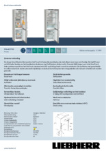Product informatie LIEBHERR koelkast rvs CNsdd 5763-20