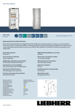 Product informatie LIEBHERR koelkast rvs SBNes4285-21