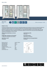 Product informatie LIEBHERR koelkast side-by-side rvs XRFsd 5265-20