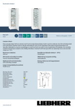 Product informatie LIEBHERR vrieskast FNc 5277-20