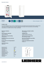 Product informatie LIEBHERR vrieskast GN4635-21