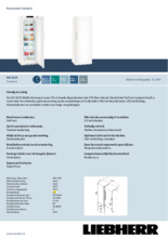 Product informatie LIEBHERR vrieskast GN5235-21