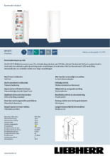 Product informatie LIEBHERR vrieskast GN5275-21