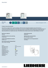 Product informatie LIEBHERR vrieskast inbouw IFNc 3553-20