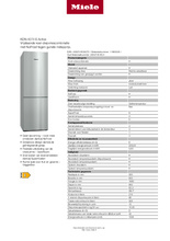 Product informatie MIELE koelkast rvs-look KDN4074E el Active
