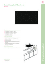 Product informatie PELGRIM kookplaat inbouw inductie IK0095