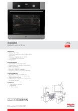 Product informatie PELGRIM oven inbouw OVM506RVS