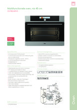 Product informatie PELGRIM oven inbouw OVM824RVS