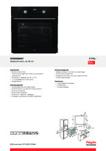 Product informatie PELGRIM oven inbouw matzwart OVM506MAT