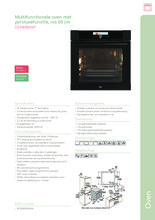Product informatie PELGRIM oven inbouw matzwart OVP836MAT