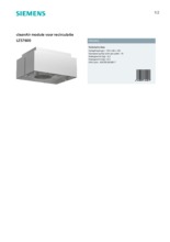 Product informatie SIEMENS CleanAir module LZ57600