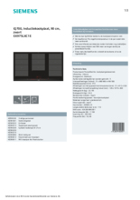 Product informatie SIEMENS kookplaat inductie EX975LXC1E