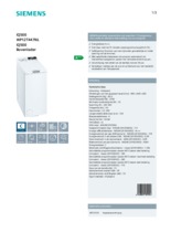 Product informatie SIEMENS wasmachine bovenlader WP12T447NL