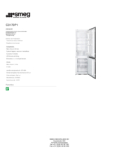 Product informatie SMEG koelkast inbouw C3170P1