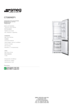Product informatie SMEG koelkast inbouw C7280NEP1