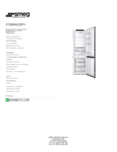 Product informatie SMEG koelkast inbouw C7280NLD2P1