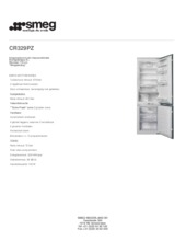Product informatie SMEG koelkast inbouw CR329PZ