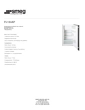 Product informatie SMEG koelkast inbouw FL104AP