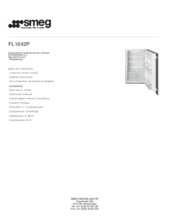 Product informatie SMEG koelkast inbouw FL1642P