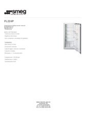 Product informatie SMEG koelkast inbouw FL224P