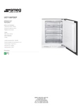 Product informatie SMEG koelkast onderbouw UD7108FSEP