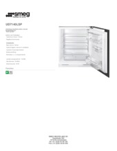 Product informatie SMEG koelkast onderbouw UD7140LSP